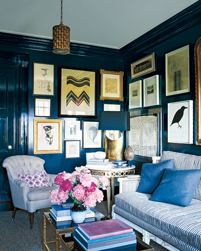 Elle Decor March 2010. Photographer William Waldron  Designer Nate Berkus and Anne Coyle  Featured in An All-Star Makeover